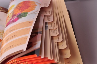 【喜堡【硬殼外訂裝內(nèi)頁標(biāo)簽?zāi)Ｇ小坎俗V加工|菜譜制作|菜譜樣本|】價格,廠家,圖片,菜單菜譜,上海豫味印務(wù)科技-